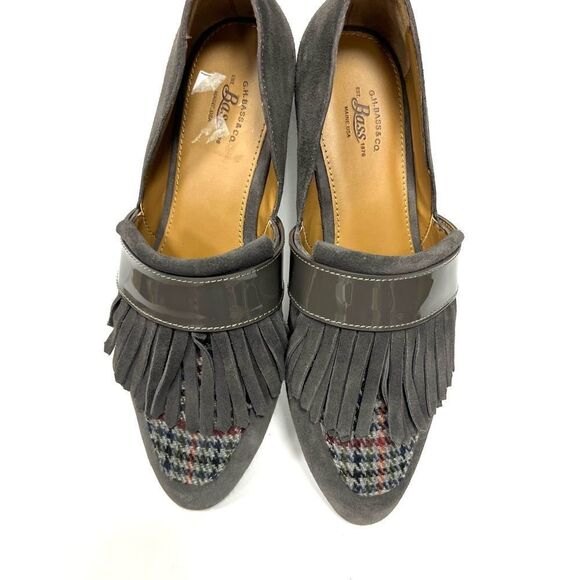 👠G H Bass & Co grey “ Harlow” loafers.  Size 7 - Picture 3 of 8
